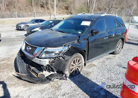 2014 Nissan Pathfinder Sv из США, поврежденный, VIN 5N1AR2MM1EC666532